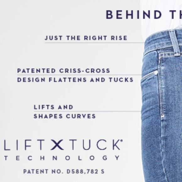 NYDJ Ankle Dark Wash Jeans 6 - Picture 15 of 16